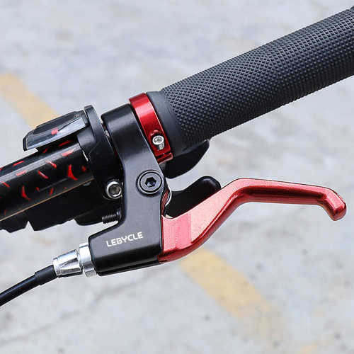 自行车刹车把手柄通用山地车闸把手儿童单车刹把碟刹车把配件大全 - 图0