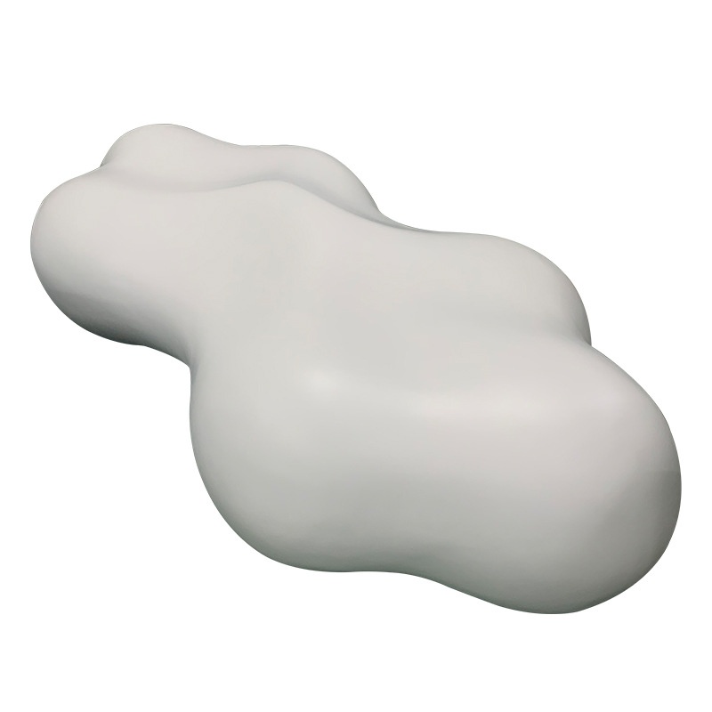 玻璃钢座椅休息商业美陈休息创意坐凳型公共影院户外等候日子机场 - 图1