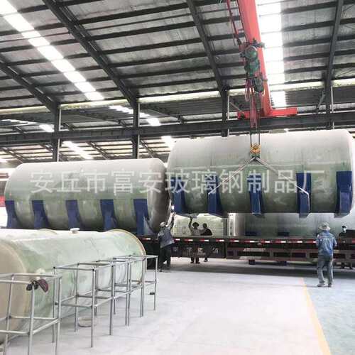 玻璃钢化粪池污水处理设备成品隔油池消防池污水收集池储水罐厂家 - 图0