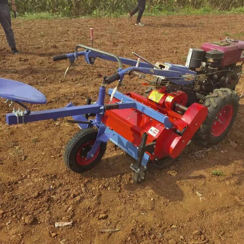 新款手扶拖拉机碎草机还田机农用玉米秸秆杀秧粉碎机割草打草小型 - 图0