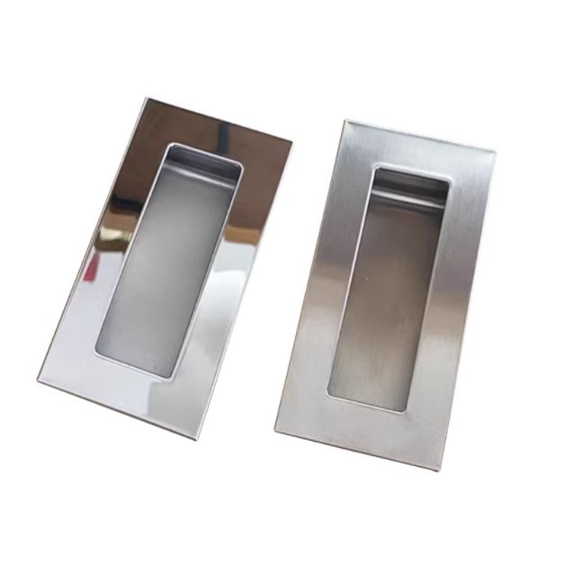 LS523 automated sheet metal chassis cabinet mechanical cabinet door handle XAM55 concealed handle built-in type with bottom shell