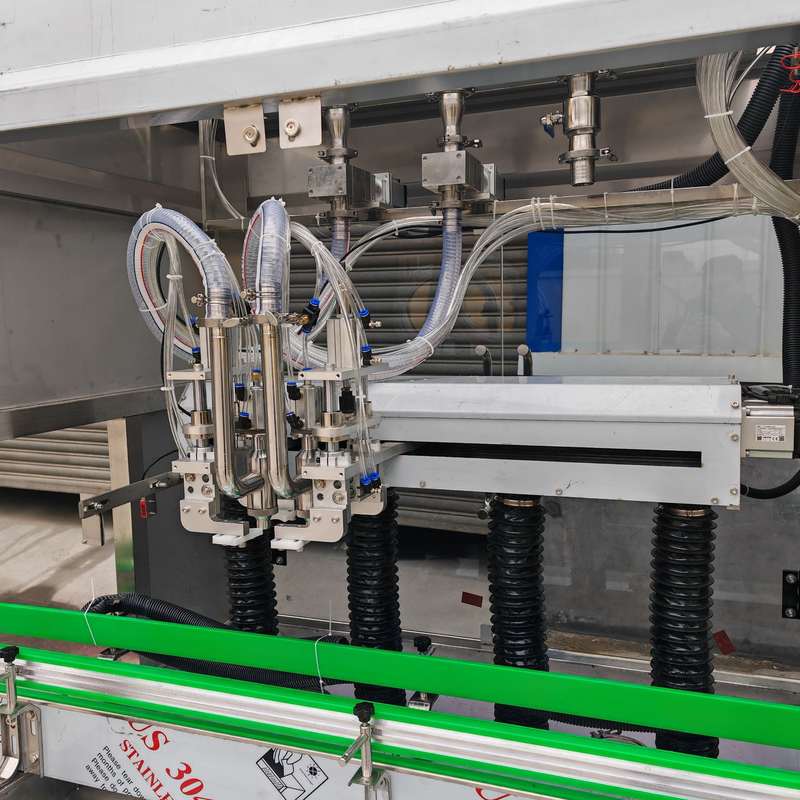 双头跟踪式灌装机洗衣液洗洁精凝胶洗手液食用油豆油花生油灌装机,淘宝优惠券,粉丝福利购,淘宝优惠卷