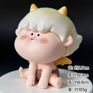 ตุ๊กตาหีบลับปีศาจน้อย สไตล์นางฟ้า ของตกแต่งโต๊ะปีใหม่ ของที่ระลึก ของขวัญเล็กๆ เรืองแสง