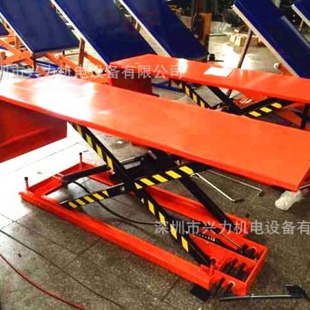 MK-B500摩托车维修升降平台 摩托车专用液压升降机 摩托车升降台 - 图0