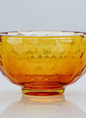 佛前水供杯用品杯  观音圣水杯七彩家用透明玻璃供水碗 用品碗7个