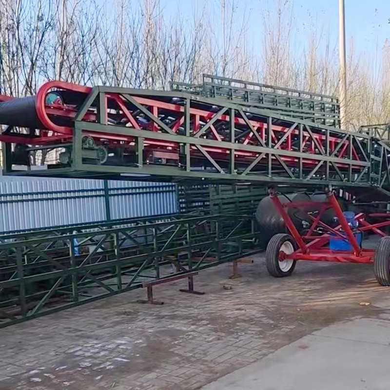 平头伸缩式输送机 全自动爬坡装车输送机 集装箱装卸车传送带,淘宝优惠券,粉丝福利购,淘宝优惠卷