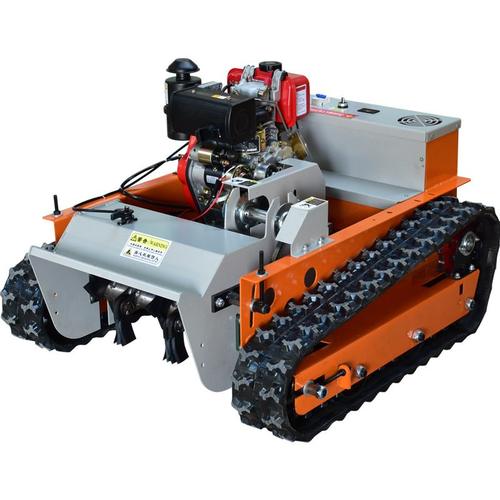 柴油动力履带式遥控割草机各种杂草丘陵开荒碎草机割灌机除草机 - 图2