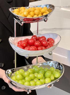 启派轻奢客厅高端大气上档次果盘摆件饰品搬新家乔迁新居礼品实用