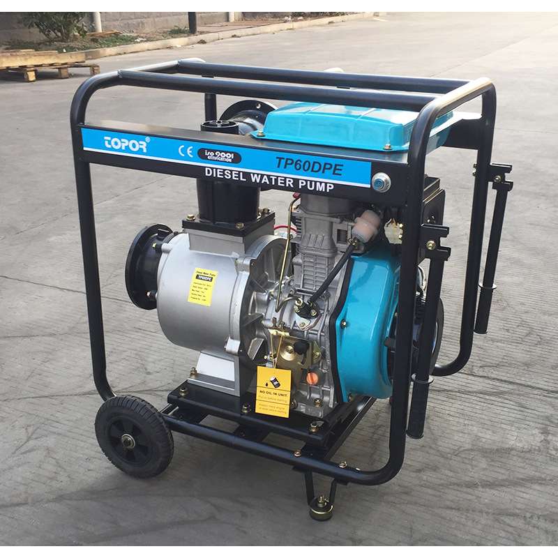 台普牌风冷柴油水泵机组 高扬程TP60DP 铸铁水泵机组 - 图0