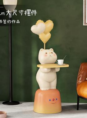 可爱猫落地灯摆件大型创意沙发旁边几客厅家居装饰品乔迁新居礼品