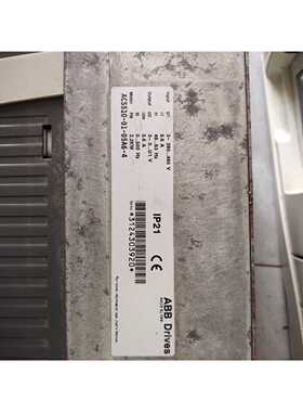 询价变频器型号ACS510-01-05A6-4两台成色