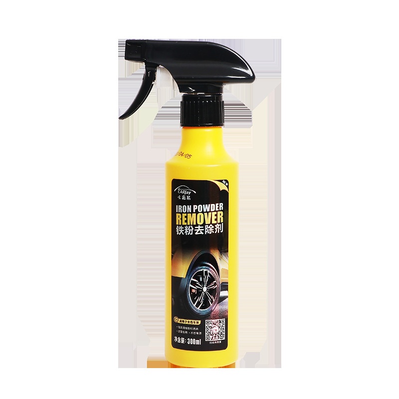 汽车漆面铁粉去除剂铝合金钢圈去污白车面飞漆铁锈翻新清洗剂 - 图0