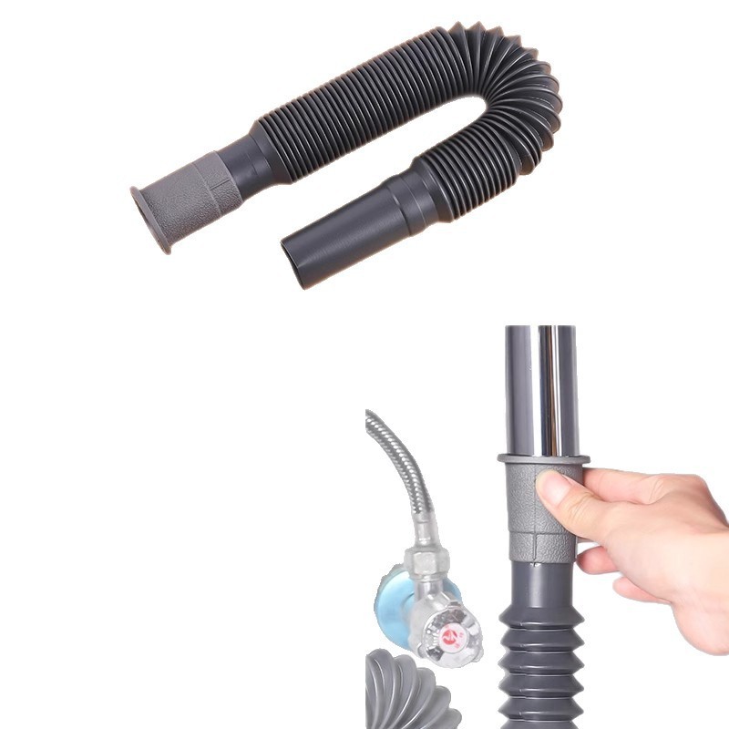 排水管洗脸盆池伸缩下水道洗手间返软管臭厨房防 - 图3