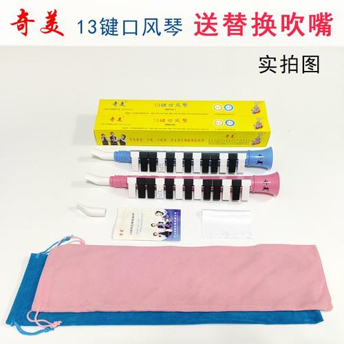 奇美牌13键口风琴初学课堂教学送嘴乐器键学生替换口吹风琴27儿童 - 图1