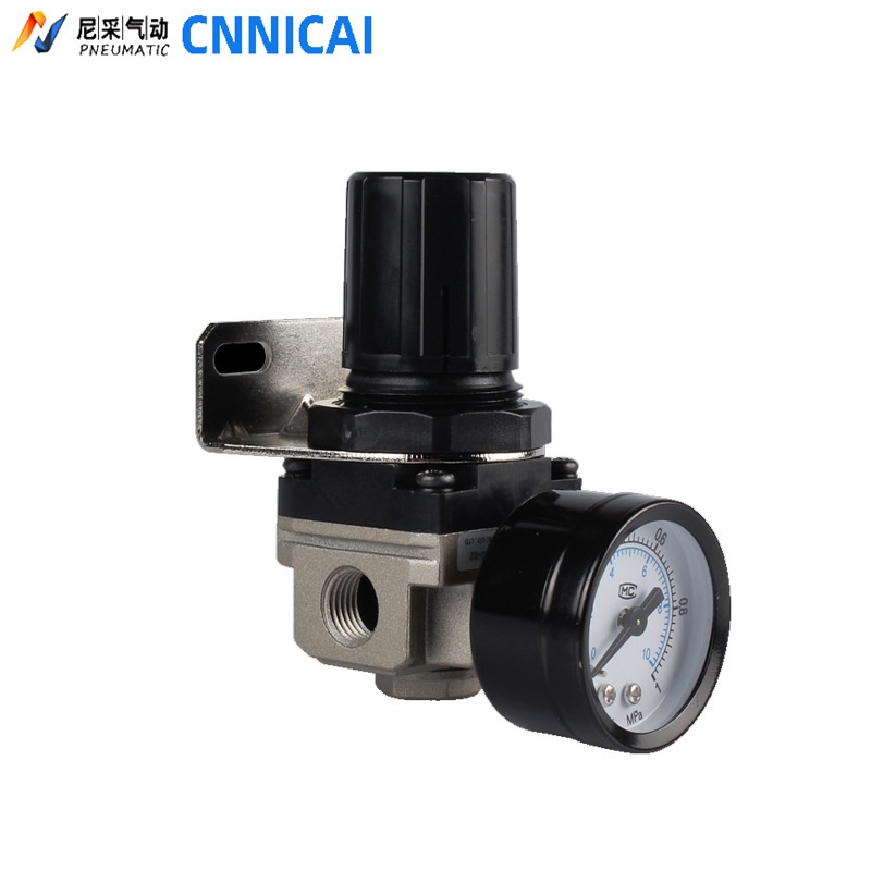 气动气源调压阀减压阀AR2000-02/3000-03/4000/5000-10气压调节器 - 图2