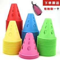 9 9 Yuan 24 Wheels Slip Pile Flat Flower Pile Training Prop Pile Cup Road Barrier Accessories Corner Mark Round Pile Small Cone Barrel