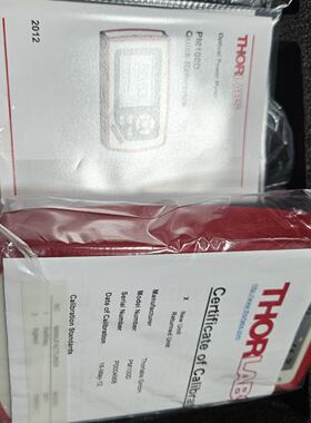 询价索雷博THORLABS PM100D数字光功率计，一次未