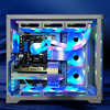 Graphics card motherboard neon line glowing line divine light synchronized ARGB light strip 24 8pin computer case decorative light strip