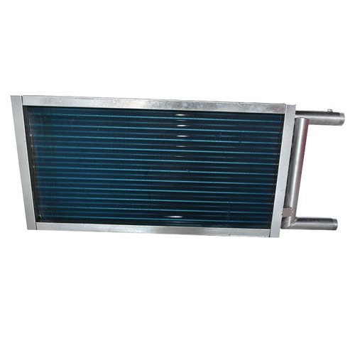 铝翅片表冷器翅片式蒸发器空调表冷器风冷式冷却器中央空调铜管 - 图2