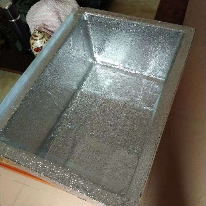 泡沫箱猫屋狗窝室户外防水冬季保暖自制保温铝箔锡纸自粘贴纸材料 - 图1