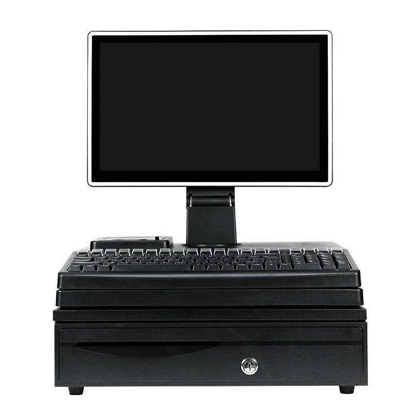 Factory direct supply Junrong C559P supermarket convenience store pos cash register system equipment cash register all-in-one machine