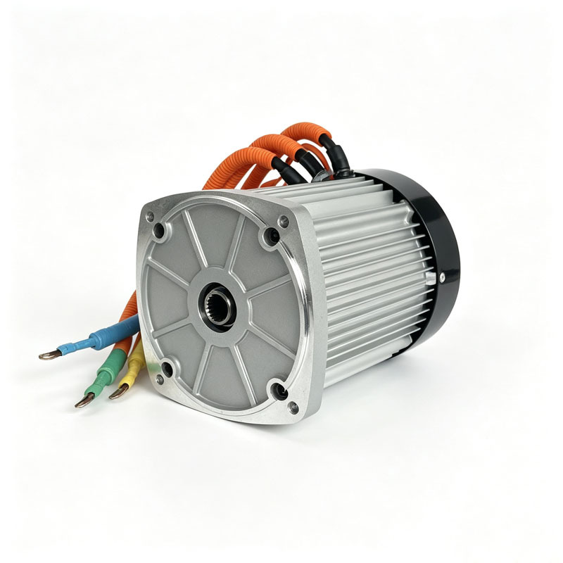 มอเตอร์รถสามล้อ 60V72V1200W2200W ทรงสี่เหลี่ยม แบบ DC ไร้แปรงถ่าน กำลังสูง เต็มเปี่ยมด้วยพลัง