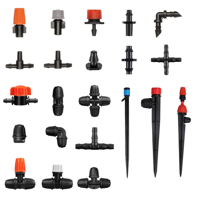 喷头浇水专用47毛管接头滴头农用浇地喷头花园滴灌水管及滴灌配件 - 图3