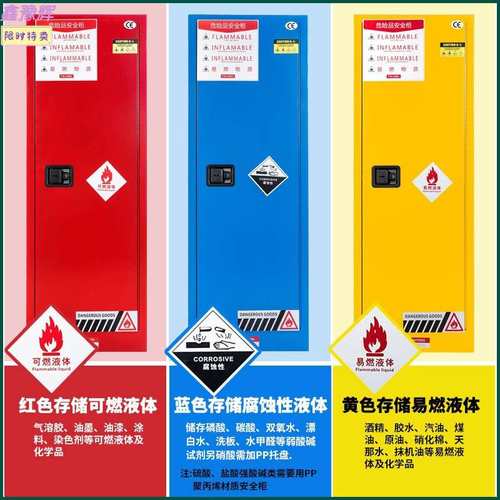 防爆柜工业化学品安全柜危化品防火防爆箱实验室危险品储存柜 - 图0