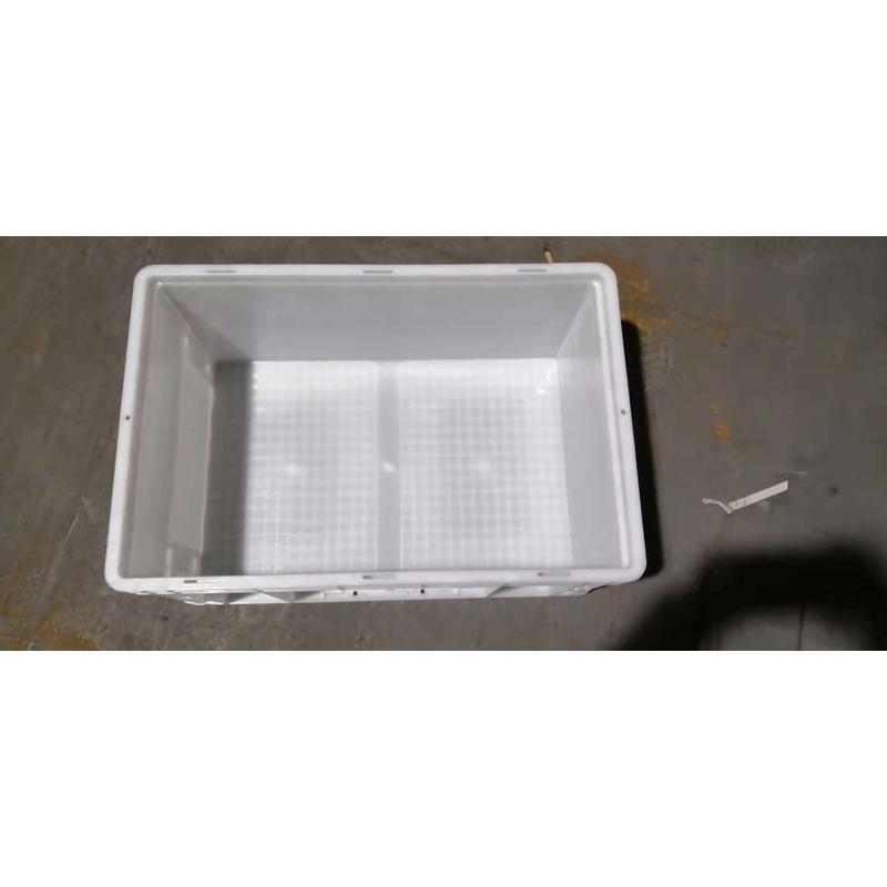 4628大把手塑料周转箱物流运输筐长方形加厚带盖储物收纳盒 - 图0