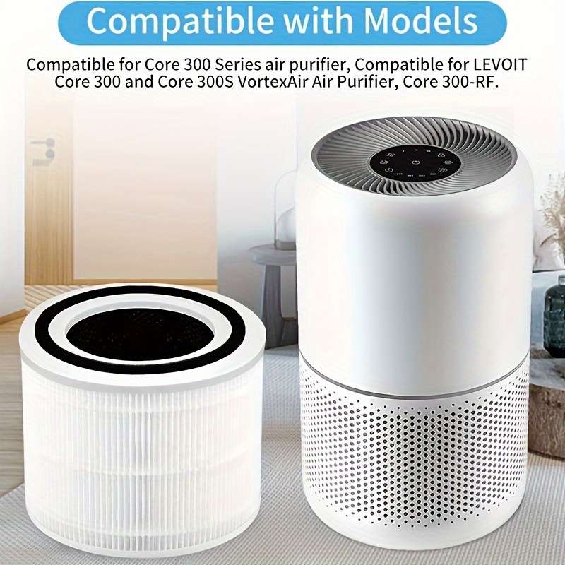 适用于Levoit空气净化器Levoit家用过滤网Core滤芯HEPA300-RF - 图0