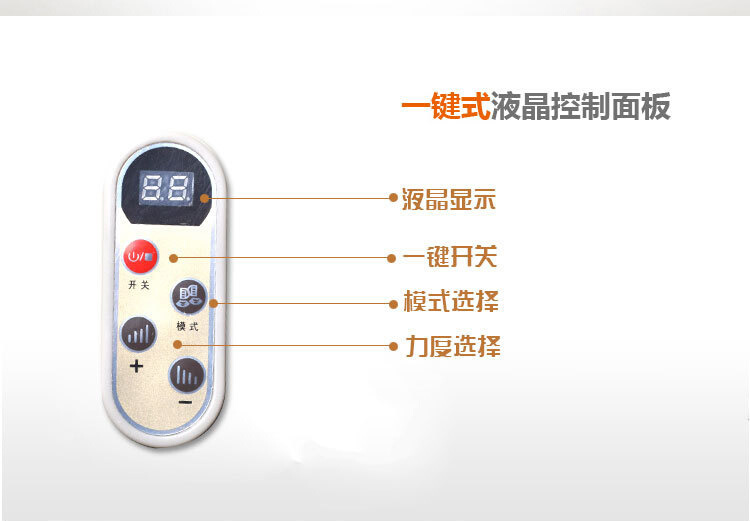 89模式颈椎按摩器捶打披肩敲打颈部腰部肩部肩颈仪多功能全身脊背-图1