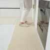 Kitchen floor mats are non-slip, oil-proof, waterproof, stain-proof, no-wash, dirt-resistant, entrance door mats, imitation sisal and jute strip carpets