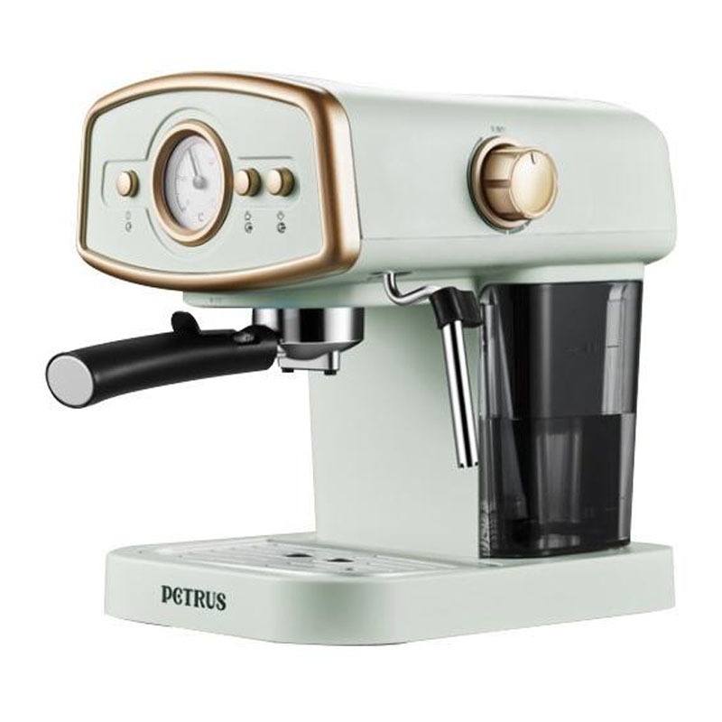 柏翠PE2190咖啡机家用全半自动意式商用蒸汽式打奶泡奶茶店 - 图2