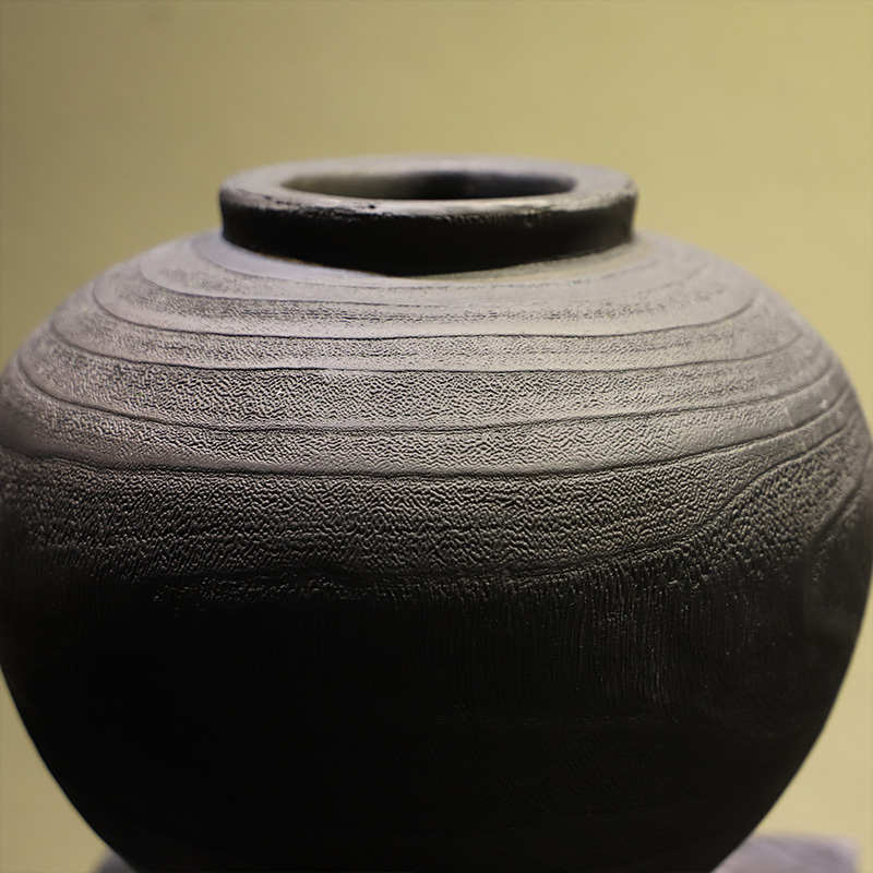 侘寂风黑色树脂花瓶禅意宋韵摆件民宿复古木纹咖啡厅家居桌面装饰,淘宝优惠券,粉丝福利购,淘宝优惠卷