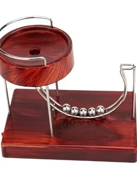 创意电磁解压桌面艺术摆件网红款小球循环磁力玩具 逗猫钢珠