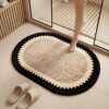 Bathroom absorbent floor mat 2026 new bathroom door non-slip foot mat household toilet bathroom quick-drying carpet