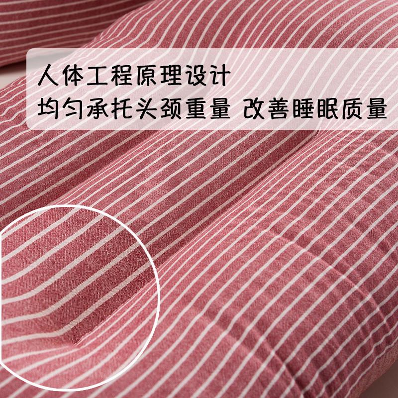 枕头枕芯家用一对枕头芯软枕硬枕护颈椎高不塌陷不变形高枕一对装 - 图1