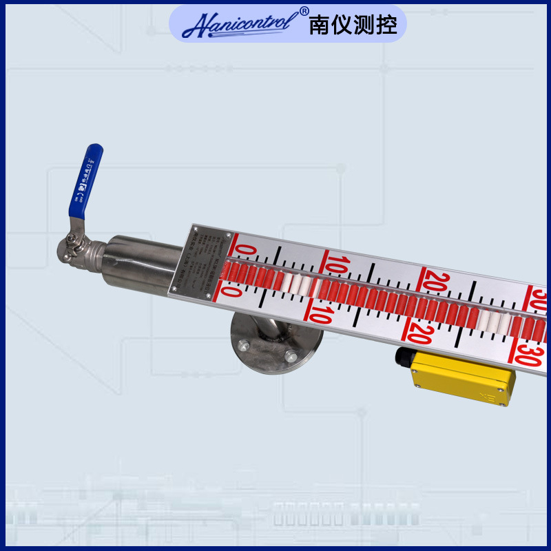 侧装耐高温磁翻板液位计带远传报警锅炉304不锈钢防腐浮子液位计-图0