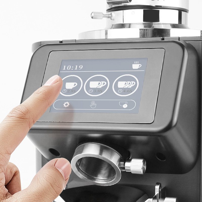 尼布大型商用咖啡磨豆机K83意式定量咖啡研磨机钛合金平刀90MM,淘宝优惠券,粉丝福利购,淘宝优惠卷