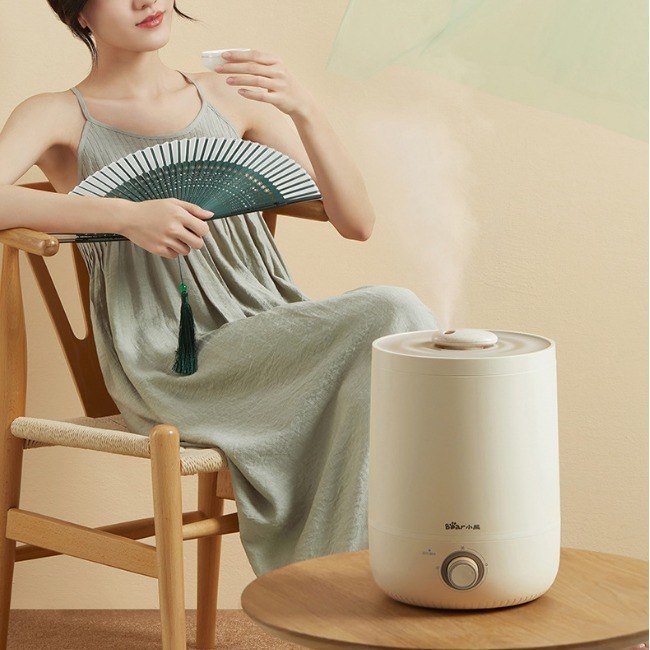 小熊加湿器JSQ-C45U1家用迷你低大雾噪量轻卧室4.5L加湿空气净化 - 图0