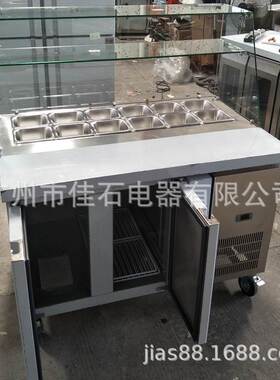 厂家供应  色拉水果冷藏展示柜 商用 沙拉冷藏柜 110V 抓码柜厂家