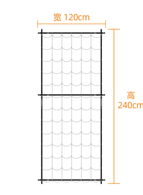 绿窗帘 铁线莲葡萄黄瓜包塑管爬藤架阳台屋顶室外遮阳攀爬