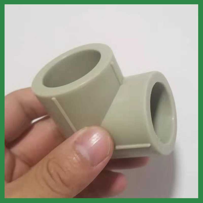 国标灰色PPR弯头20 25 32 40 50 63 75 90 110160ppr水管接头配件 - 图1