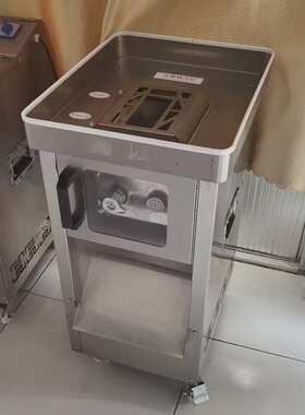 可拆卸盆式切肉机食堂商用肉片肉丝肉沫机 切肉机全自动不锈钢