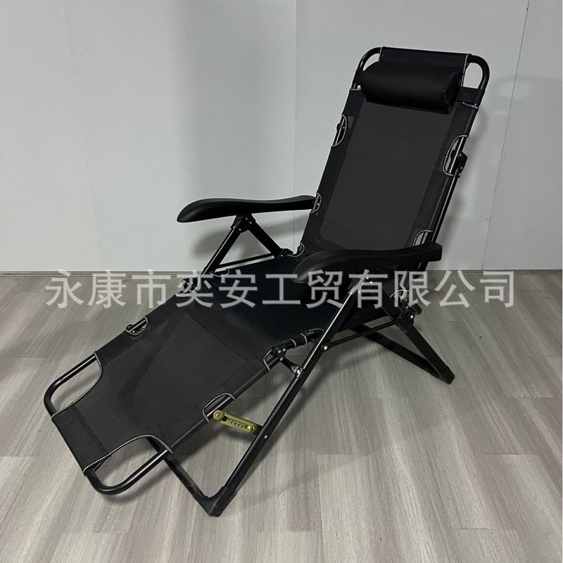 折叠躺椅午休椅办公室午睡家用户外靠背阳台休闲专用懒人靠椅神器 - 图2