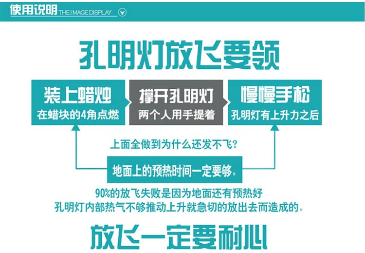 孔明灯厂家直销加厚阻燃安全型许愿灯荷花灯低价发包邮50个一包 - 图3