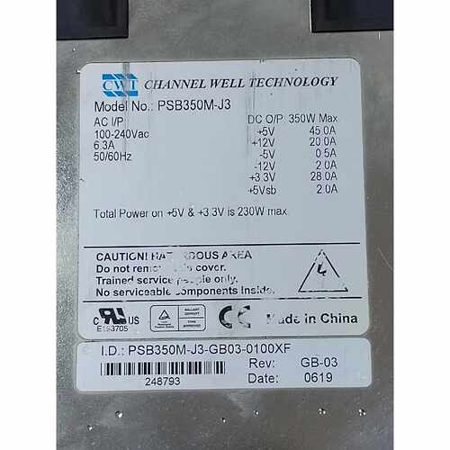 【议价-可维修】CWT PRB910MH-J3 PSB35 电源 /均有货 - 图1