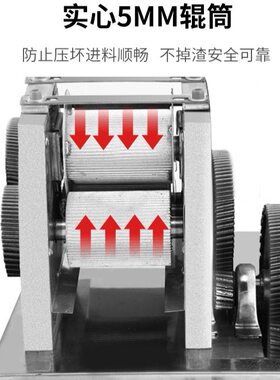 红乐甘蔗榨汁机器商用不锈钢压汁机全自动电动移动甘蔗机摆摊专用
