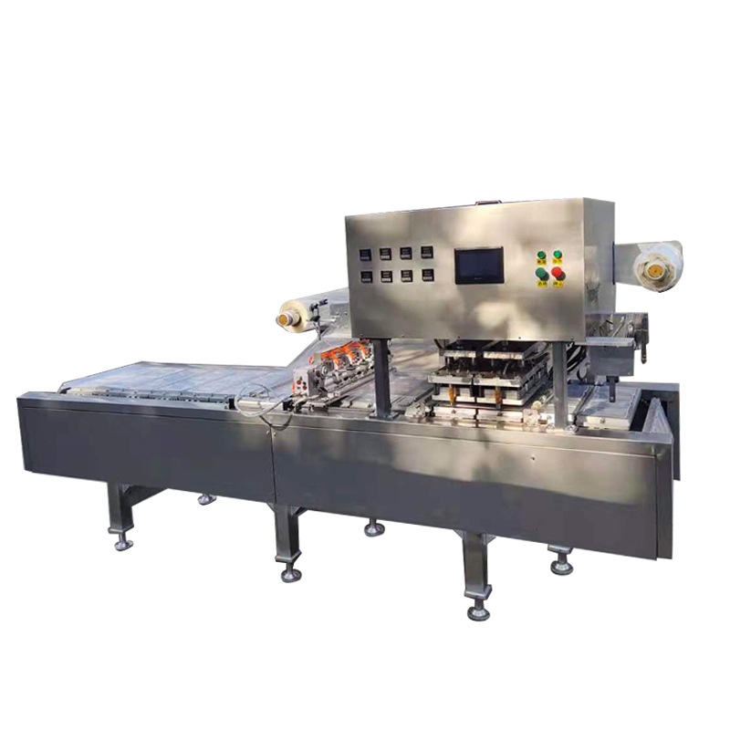 全自动连续气调包装机 牛羊肉气调保鲜封盒机 鸭货锁鲜真空包装机,淘宝优惠券,粉丝福利购,淘宝优惠卷