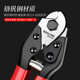 Mountain bike cable pipe pliers, road bike cable cutters, brake transmission cable pliers, inner wire wire scissors tools